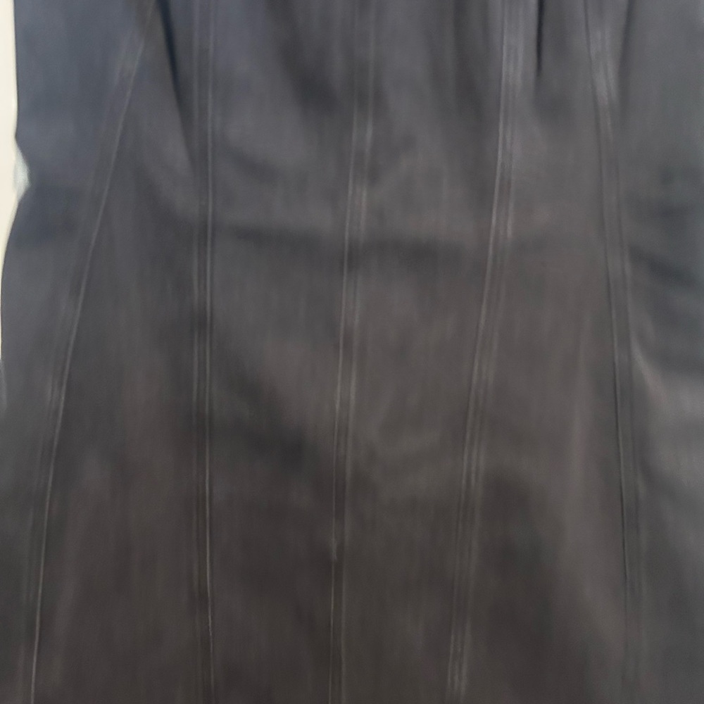 NWT Sofia V Black Sleeveless Jeans dress Size 10 - Picture 6 of 7